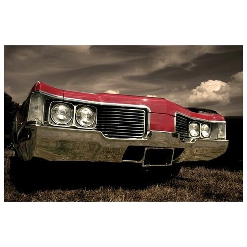 ������ �� ������ ����� ���������� (Retro car) �28 61��. x 40��. 2000�
