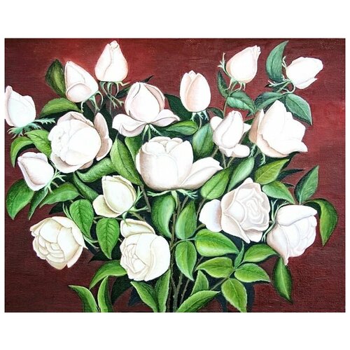     (Roses) 72 50. x 40. 1710