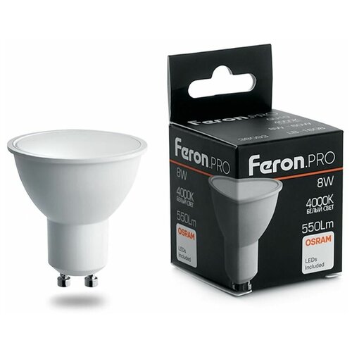   Feron.PRO LB-1608 GU10 8W 4000K 209