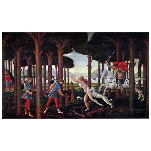    Nastagio degli Onesti 1   51. x 30. 1470