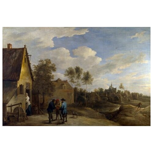        (A View of a Village)    75. x 50.,  2690   