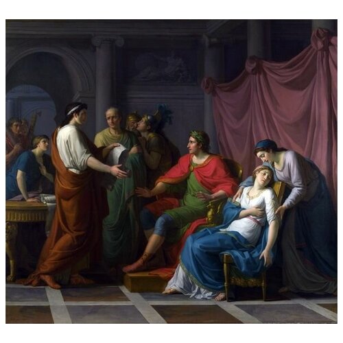          (Virgil reading the Aeneid to Augustus and Octavia)    33. x 30. 1070