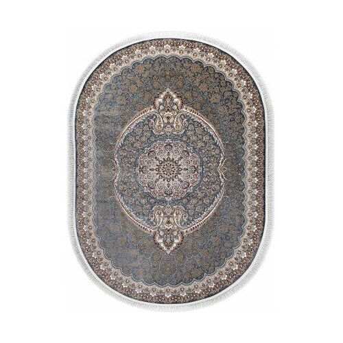 563 OVAL BLUE / GRAY Mashad 1200 (1.5  2.25 ) 16875