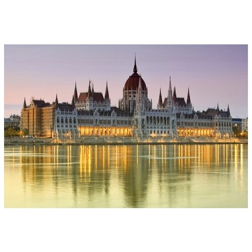       (The building of the Hungarian Parliament) 60. x 40. 1950