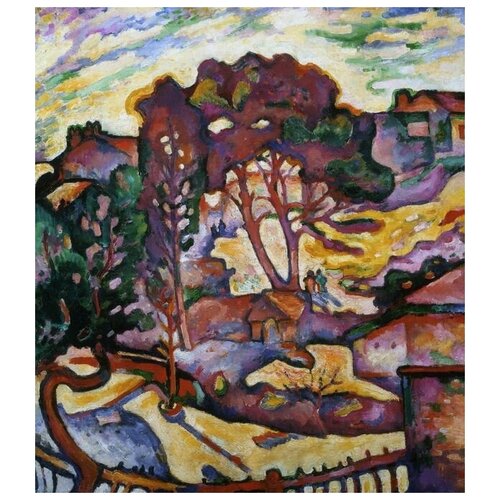       (The Large Trees)   50. x 57.,  2190   
