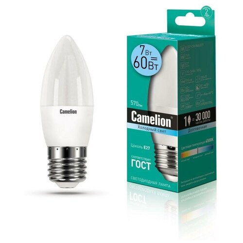   LED7-C35/845/E27 7  4500 . E27 560 220 Camelion 12078 (10. .) 1412