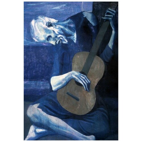       (The Old Guitarist) 30. x 44.,  1330   