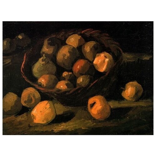        (Basket of Apples)    40. x 30.,  1220   