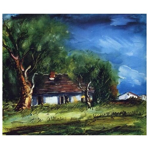 ����������� �� ������ ��� ����� �������� (House among Trees) ������� ����� 36��. x 30��. 1130�