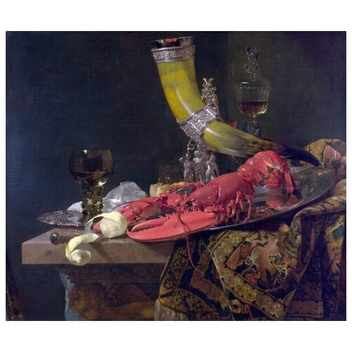         (Still Life with Drinking-Horn)   59. x 50.,  2250   