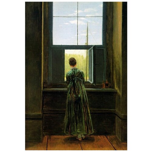       (Woman at a Window)    30. x 44. 1330