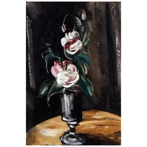 ����������� �� ������ ���� � ������� (Vase with Flowers) �5 ������� ����� 40��. x 60��. 1950�