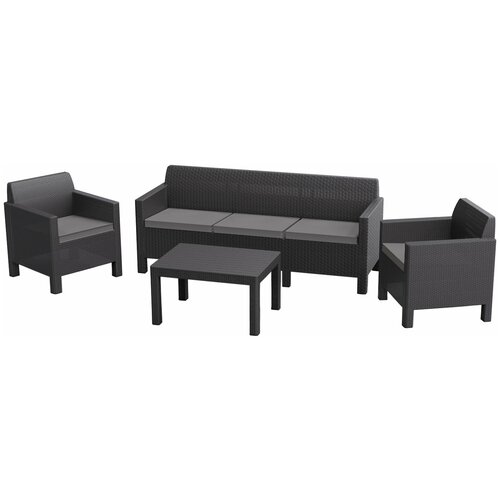    Orlando Set with 3 seat sofa (),  75220  Allibert