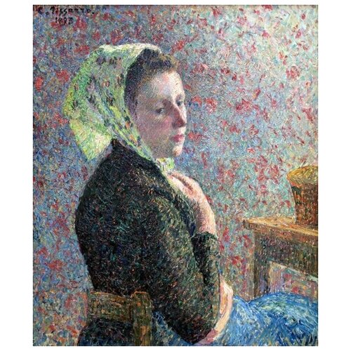         (Woman with Green Scarf)   50. x 60.,  2260   