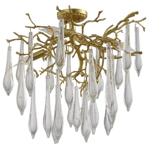  Crystal Lux  Crystal Lux  Crystal Lux REINA PL5 D600 GOLD PEARL Crystal Lux 3580/105,  120900  Crystal Lux