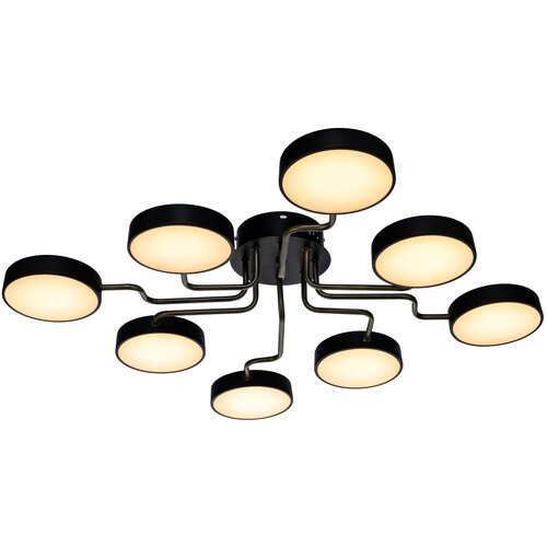   Lamplandia L1523 TOBO BLACK SMART 8, LED 8*10,  5856  Lamplandia