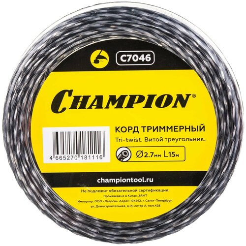   Tri-twist 2.7*15 ( ), Champion 369