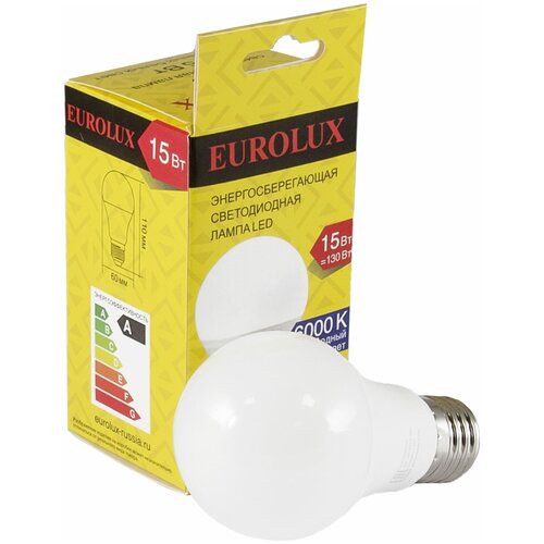   LL-E-A60-15W-230-6K-E27 (, 15, ., 27) Eurolux 87