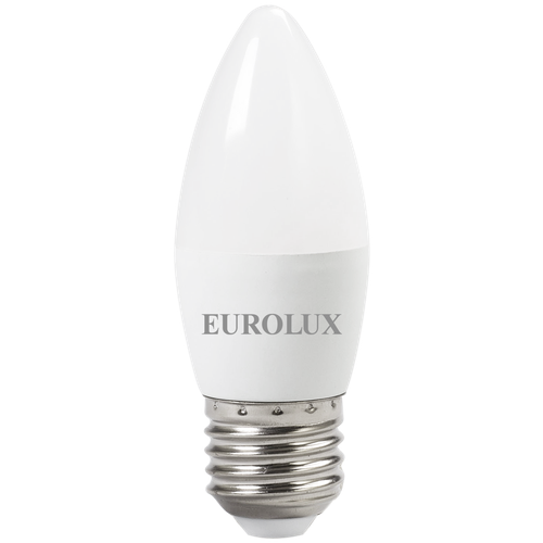   EUROLUX LL-E-C37-6W-230-4K-E27 452