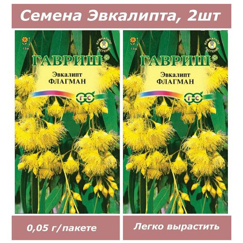 Семена, набор семян комнатных цветов Эвкалипт 419р
