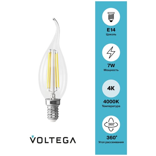   Voltega LED E14 7W 7133,  104  Voltega