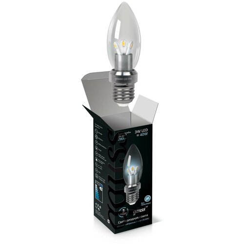  Gauss  LED Filament  tailed E14 5W 4100 K . HA103202203,  249  gauss