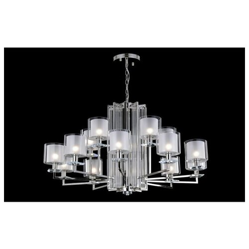    Crystal Lux Nicolas NICOLAS SP-PL10+5 NICKEL/WHITE, , E14,  75700  Crystal Lux