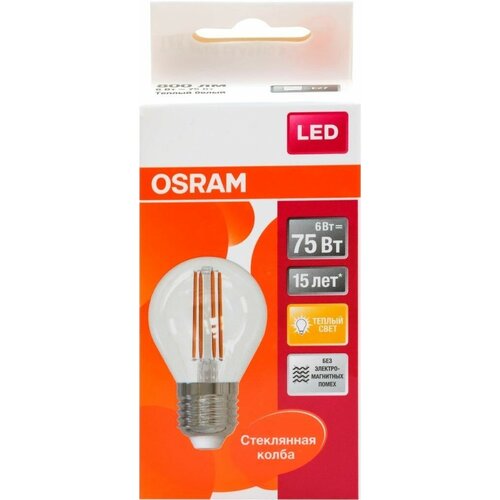    OSRAM LED Star, 6, E27, 2700,   ,  - 4 .,  2220  Osram