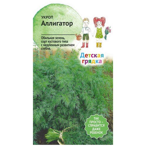 Укроп Аллигатор 2 г ДГ / семена укропа для выращивания на подоконнике / для посадки для дома и сада 149р