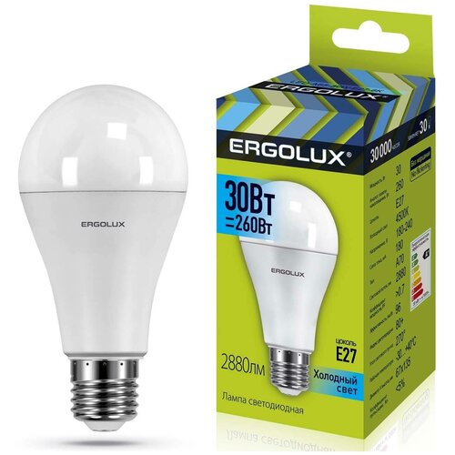   10   Ergolux LED-A70-30W-E27-4K 1945