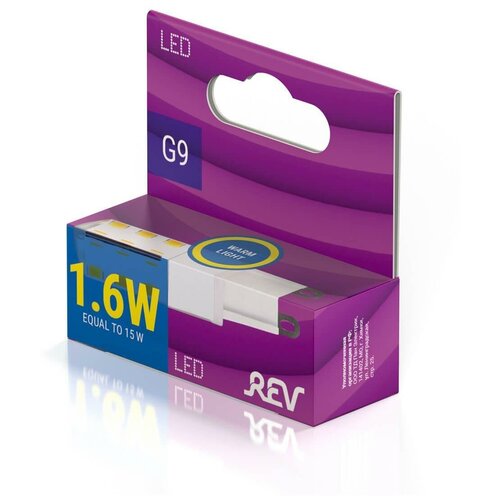 REV ����� �� JCD G9 1,6W 3000K, , 220V 32439 3 590�