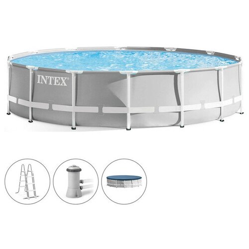 ������� ��������� Prism Frame, 427 � 107 ��, ������-�����, ��������, ����, ���������, 26720NP INTEX 43500�