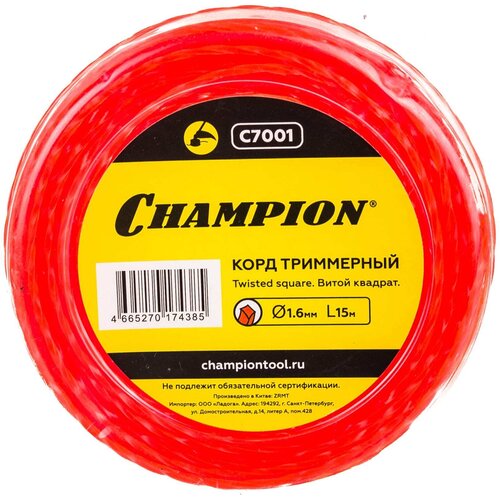    CHAMPION Twisted Square 1,6 15   534