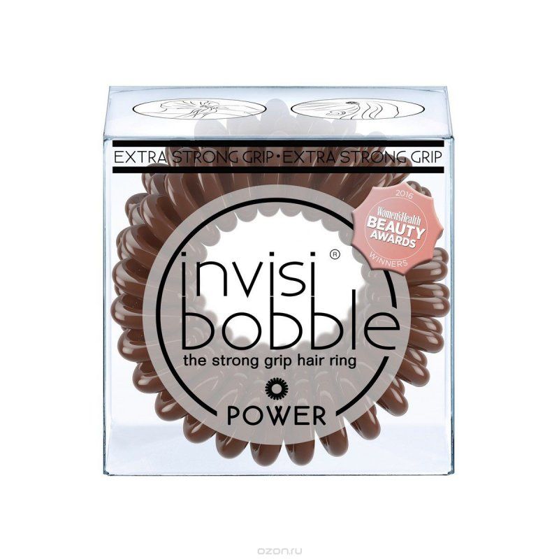 Invisibobble Резинка-браслет для волос  POWER Pretzel Brown коричневый 440р
