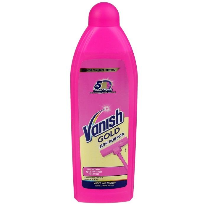 Ваниш (Vanish) Шампунь для ковров для ручной чистки 750мл 522р