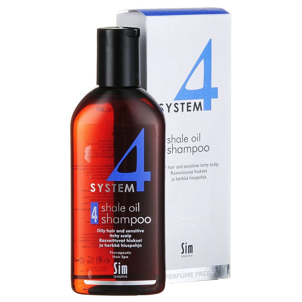 Sim Sensitive Система 4 шампунь терапевтический №4 для жирных волос, чувствительной, раздраженной кожи головы 100мл 480р