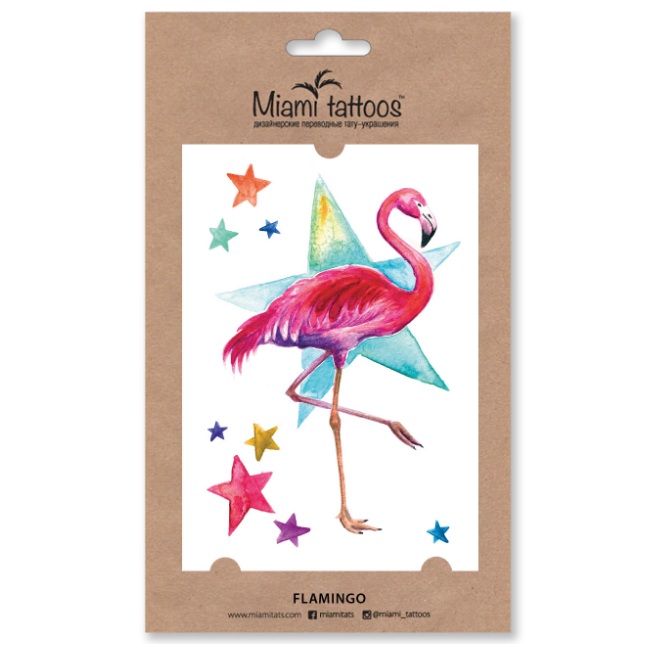 Miami Tattoos     Flamingo () 390