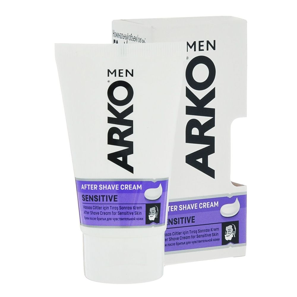 купить Arko MEN Крем после бритья Sensitive 50 мл, стоимость 111 руб Arko