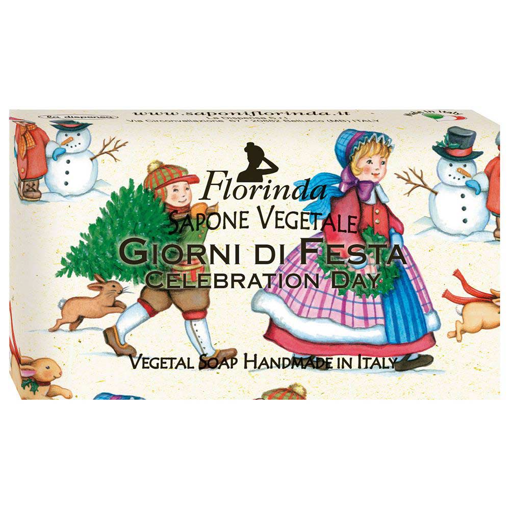Florinda мыло Счастливого Рождества Giorni Di Fiesta Праздничный День 100г 219р