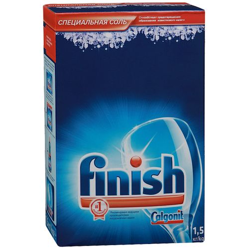 Finish Соль спец. для посудомоечных машин 1,5 кг 230р