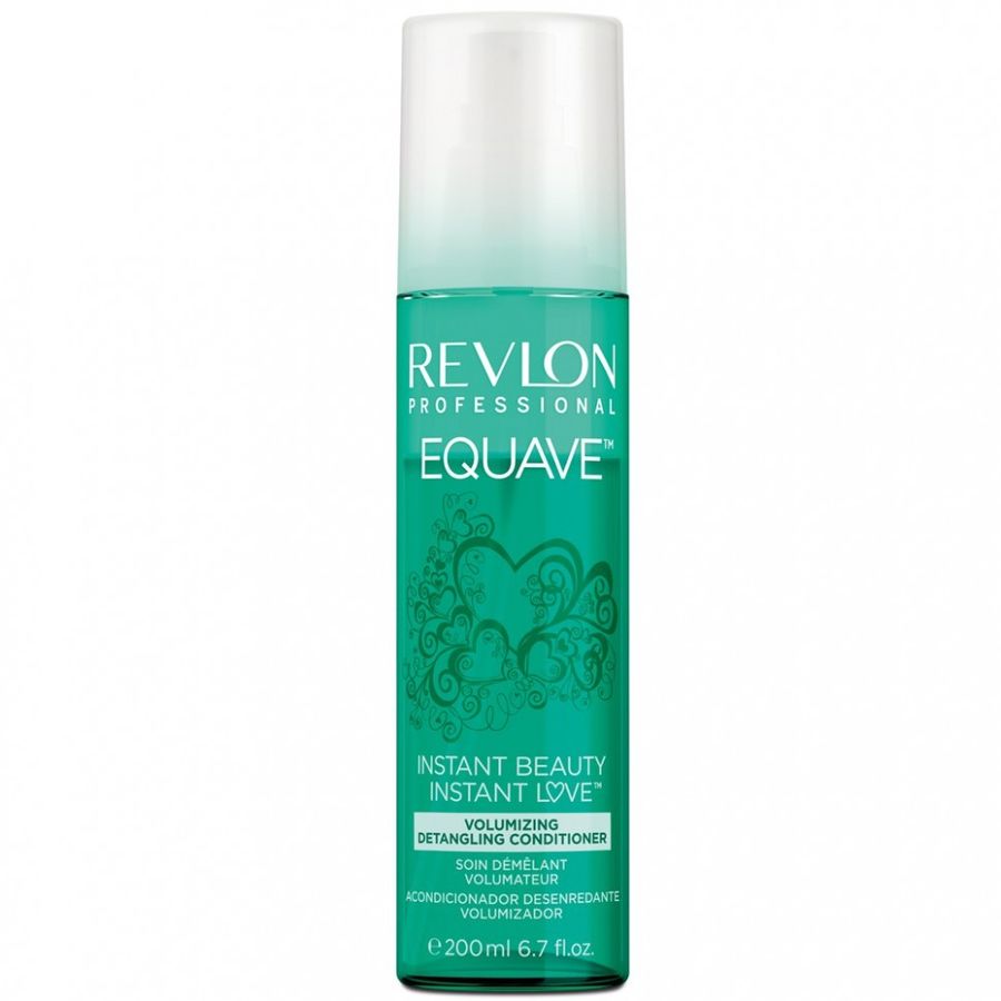 купить Revlon EQUAVE INSTANT BEAUTY VOLUM Несмываемый 2-х фазный кондиционер для тонких волос 200мл, стоимость 724 руб Revlon