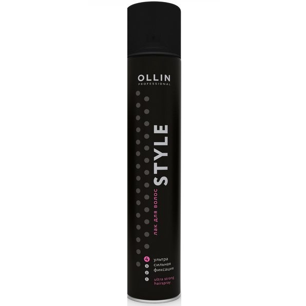 купить Оллин/Ollin STYLE Лак для волос ультрасильной фиксации 50мл, стоимость 172 руб Ollin Professional