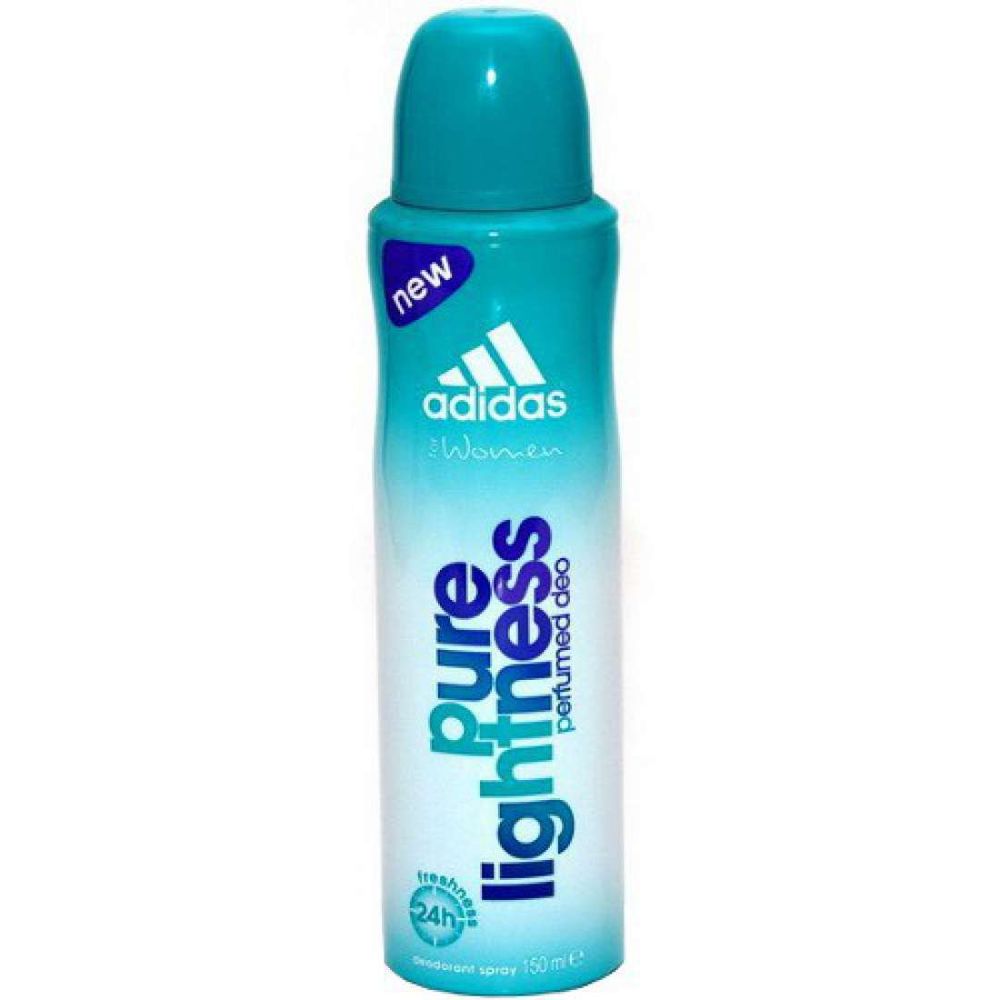 Adidas Pure Lightness Perfumed Deodorant Spray парфюмированный део-спрей для женщин 150 мл 252р