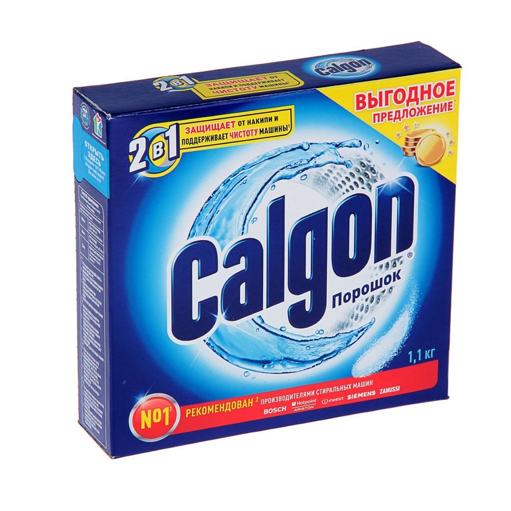 Calgon Средство для умягчения воды 2в1 1,1 кг 518р