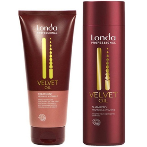 Londa Velvet Oil Подарочный набор: шампунь 250мл, профессиональное средство 200мл 950р