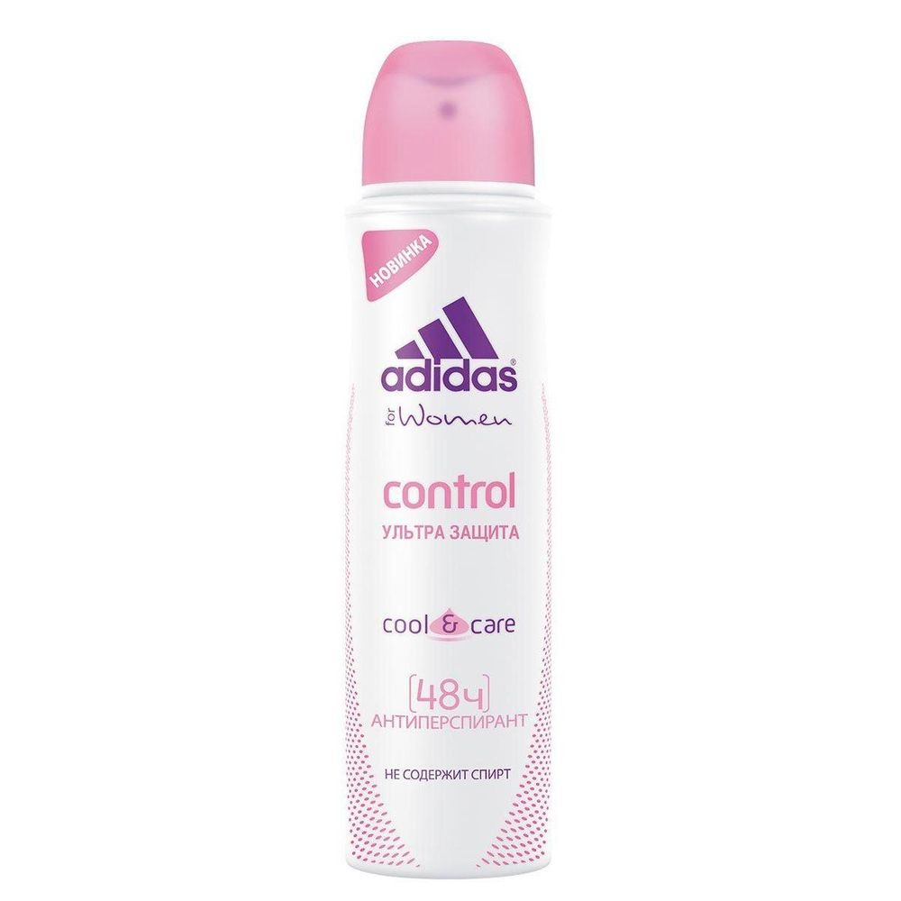 Adidas Cool & Care Control 48ч дезодорант-антиперспирант спрей для женщин 150 мл 191р