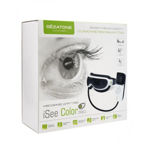 купить Gezatone массажер для глаз iSee380, стоимость 5900 руб Gezatone
