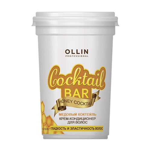 Оллин/Ollin Professional Cocktail BAR Крем-кондиционер для волос Медовый коктейль гладкость и эластичность волос 500м 400р