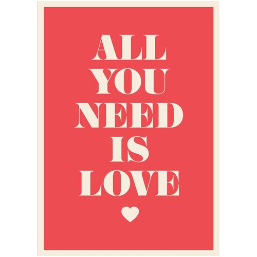  /  /  All You Need Is Love 6090     1450