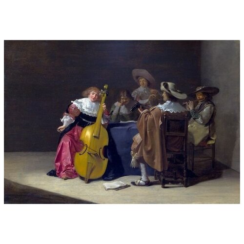      (A Musical Party)   72. x 50. 2590